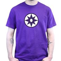 T-Shirt: Violett Lantern