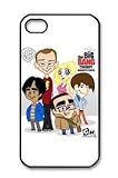 Paradise Life Design Funny Cartoon The Big Bang Theory TV Actors Best Durable Hard Plastic Apple iPhone 4/4s Case Cover
