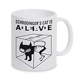 Schroedingers Cat - The Big Bang Theory Kaffeetasse White, OS