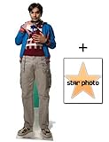 Raj Koothrappali Lebensgrosse Pappfiguren / Stehplatzinhaber / Aufsteller (The Big Bang Theory) - Enthält 8X10 (25X20Cm) Starfoto