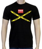 Image of Coole-Fun-T-Shirts Herren T-Shirt Big Bang Theory - Caution - Out Of Order, schwarz-co, XL, 10821_schwarz_CO_GR.XL