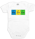 Rock Offspring BaZnGa Elements Science - Physics - Nerd inspired Periodic Table 700975 Unisex - Baby Baby Bodysuit