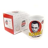 original The Big Bang Theory Mug Kaffeetasse Sheldon Bazinga FACE Tasse