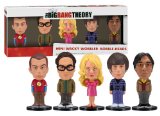 Big Bang Theory Mini Bobble-Head Five Pack