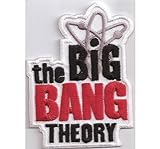 TBBT The Big Bang Theory Logo Sheldon Cooper T-Shirt Aufnäher Patch