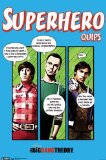 The Big Bang Theory Poster Superhero Quips Dr.Dr.