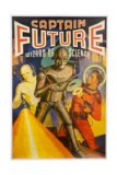 Captain Future Poster as seen on the Big Bang Theory