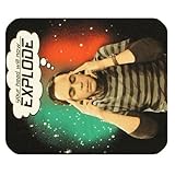 The Big Bang Theory Main Character Poster Print Mouse Pad Customized Rectangle Mousepad